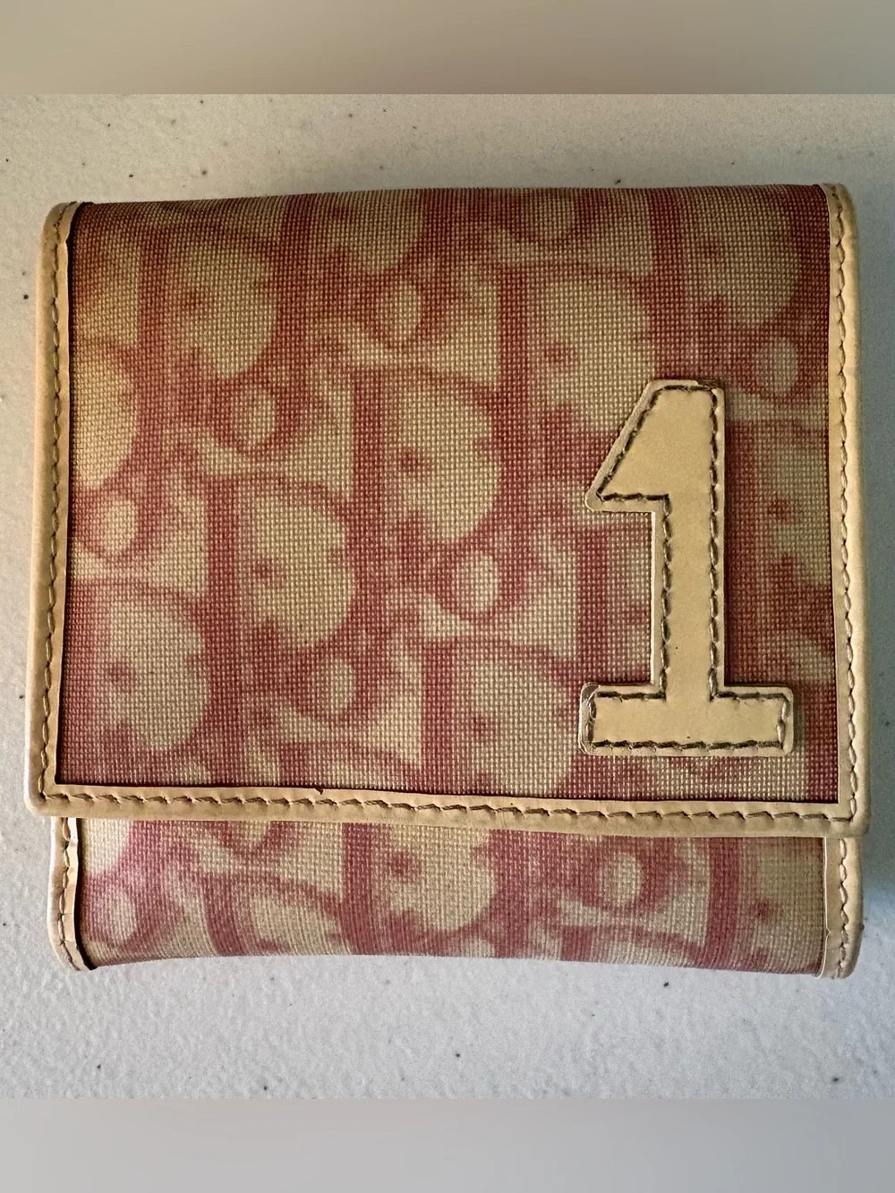 AUTHENTIC WITH COA Christian Dior Trotter bifold wallet from the early 2000s